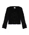 By Malene Birger Long-sleeved Cardigan In Black