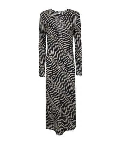 By Malene Birger Long-sleeved Dress In Multicolor