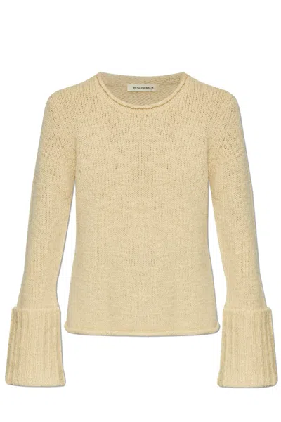 By Malene Birger Crew-neck Jumper In Beige