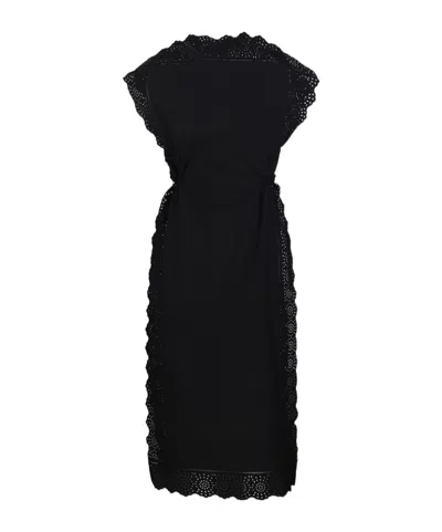 By Malene Birger Long Sleeveless Cover-up In Black