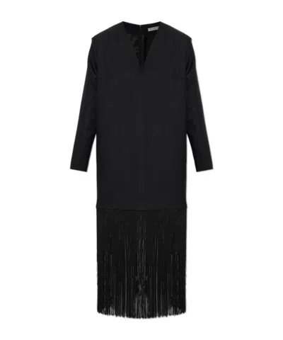 By Malene Birger Long-sleeved Dress In Animal Print