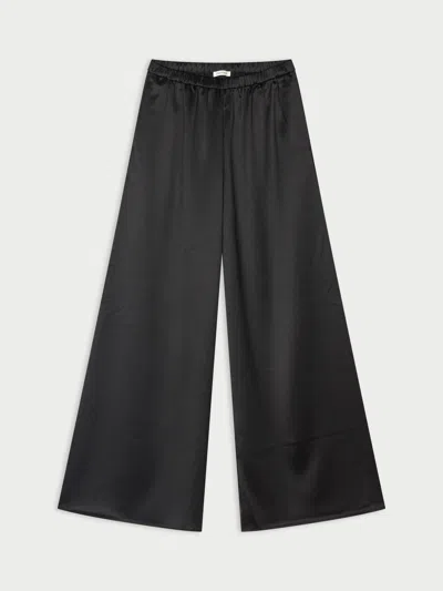 By Malene Birger Louis Wide-leg Trousers In Black
