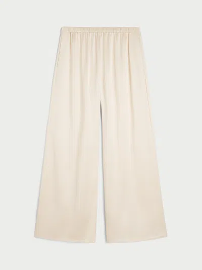 By Malene Birger Louis Wide-leg Trousers In French Vanilla