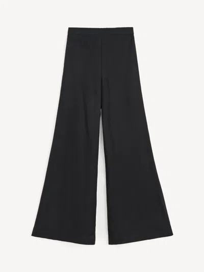 By Malene Birger Lucee Cupro Trousers In Black