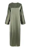 By Malene Birger Lucina Relaxed Midi Dress In Pink