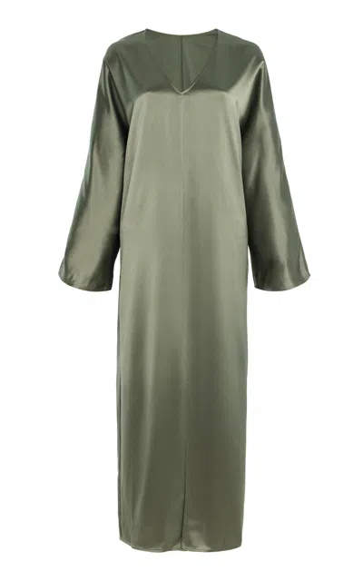 By Malene Birger Lucina Relaxed Midi Dress In Pink