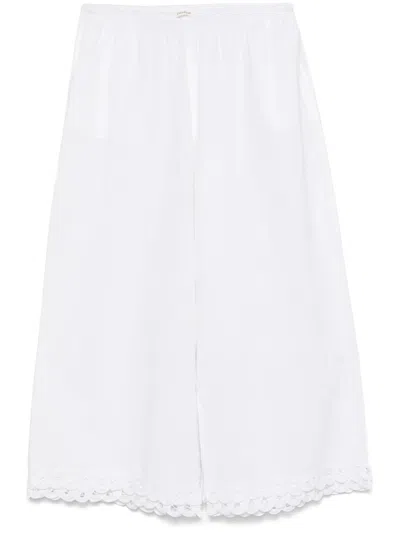 By Malene Birger Luisa Trousers Clothing In White