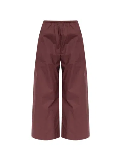 By Malene Birger Luisa Wide-leg Trousers In Purple