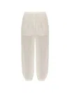 By Malene Birger Lumas Elasticated-cuff Trousers In Multi