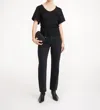 By Malene Birger Lunai Organic Cotton Blend T-shirt In Black
