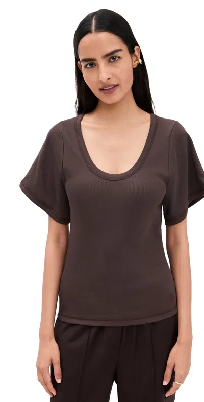By Malene Birger Lunai Tee Warm Brown