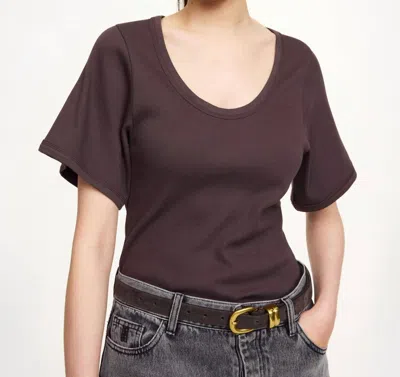 By Malene Birger Lunai Top In Warm Brown