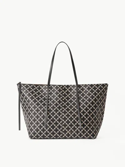 By Malene Birger Luze Tote In Black