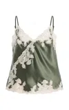 By Malene Birger Madeleine Lace Top In Green