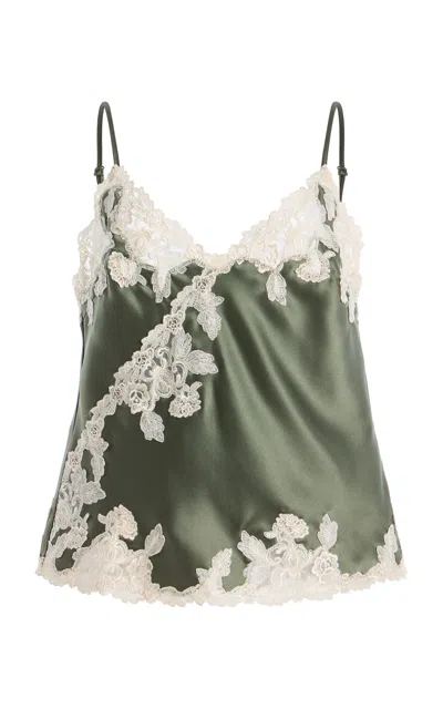 By Malene Birger Madeleine Lace Top In Green