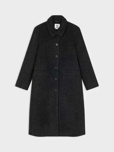 By Malene Birger Madera Midi Coat In Black