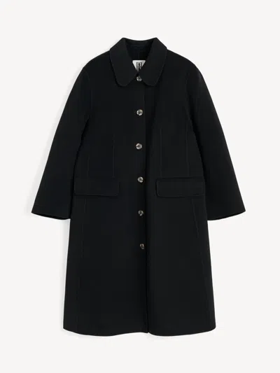 By Malene Birger Maelle Wool Coat In Black