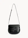 By Malene Birger Maellon Leather Shoulder Bag In Black