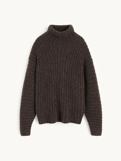 By Malene Birger Mag Sweater Carafe Xs In Brown
