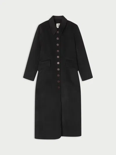 By Malene Birger Magdalena Wool Coat In Black