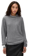 By Malene Birger Maggali Sweater Grey Melange In Multi
