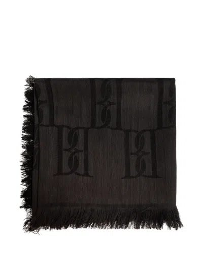 By Malene Birger 말론 패턴 스카프 In Brown