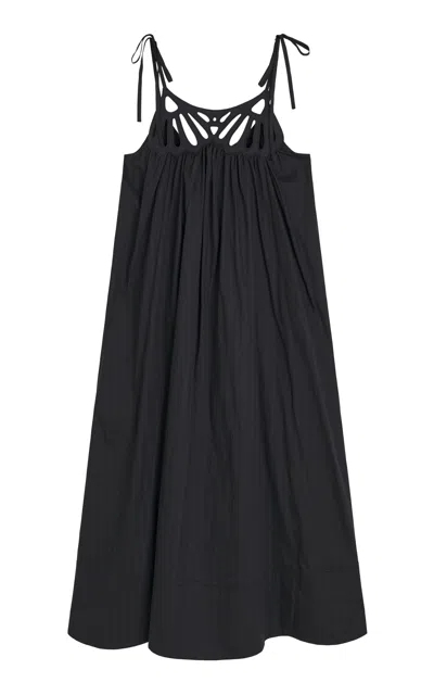 By Malene Birger Malou Silk Maxi Dress In Black