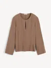 By Malene Birger Malukka Blouse In Brown