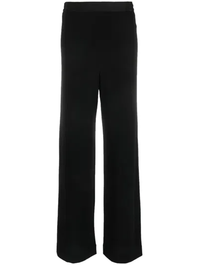 By Malene Birger Black Mandala Trousers In 050 Black