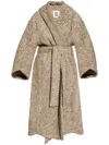By Malene Birger Mangia Coat In Brown