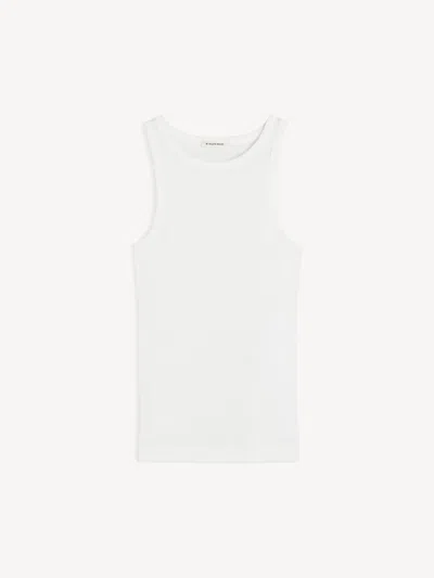By Malene Birger Mani Organic Cotton Tank Top In White