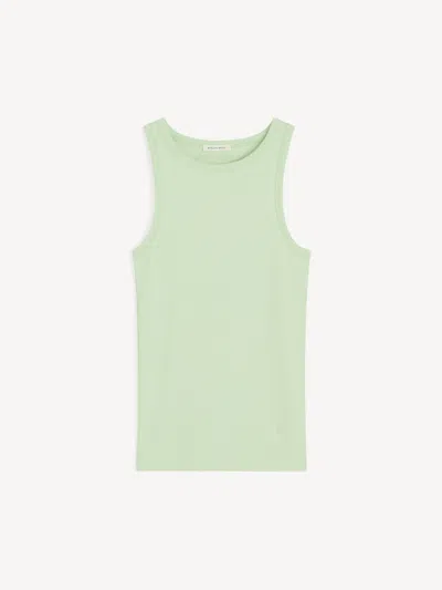 By Malene Birger Mani Organic Cotton Tank Top In Blue