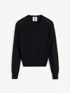 By Malene Birger Mantea Wool-blend Sweater In Black