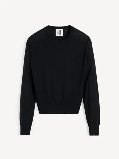 By Malene Birger Mantea Wool-blend Sweater In Black