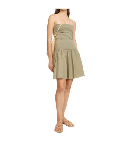 By Malene Birger Marcia Organic Cotton Mini Dress In Neutral