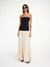 By Malene Birger Marciella Maxi Dress In Oyster Gray