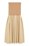 By Malene Birger Marciella Organic Cotton Jersey Maxi Dress In Brown