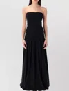 By Malene Birger Marciella Strapless Floor-length Flared Dress
