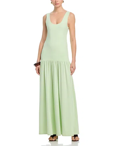 By Malene Birger Marcielle Gathered Sleeveless Dress In Gray