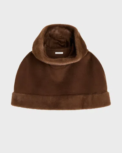 By Malene Birger Marta Umhang Aus Wolle In Brown