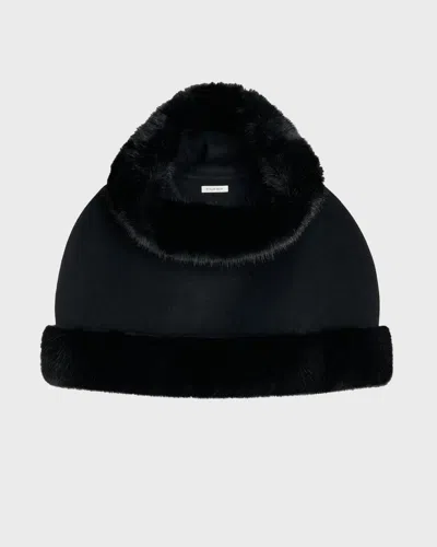 By Malene Birger Marta Wool Cape In Black
