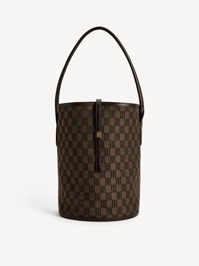 By Malene Birger Maryllon Bucket Bag In Brown