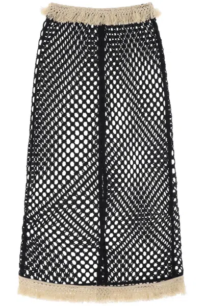 By Malene Birger "maxi Skirt With Pale In Nero