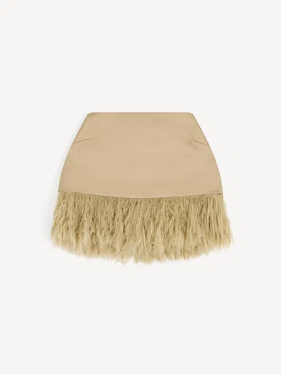 By Malene Birger Melva Mini Skirt In Brown