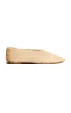 By Malene Birger Merina Calf Hair Flats In Neutral
