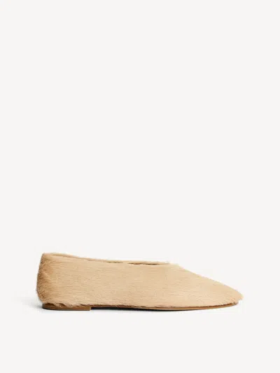 By Malene Birger Merina Leather Flats In Brown