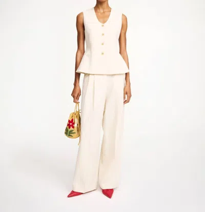 By Malene Birger Merlin Classic Vest In Pearl In Neutral