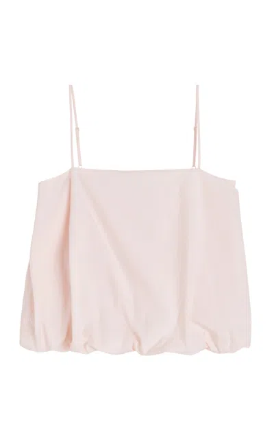 By Malene Birger Mia Cotton Top In Light Pink