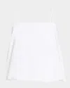 By Malene Birger Mia Sleeveless Cotton Bubble Top In White