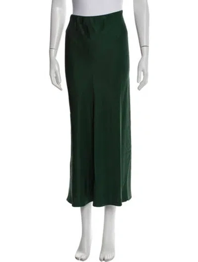 Pre-owned By Malene Birger Midi Length Skirt In Green